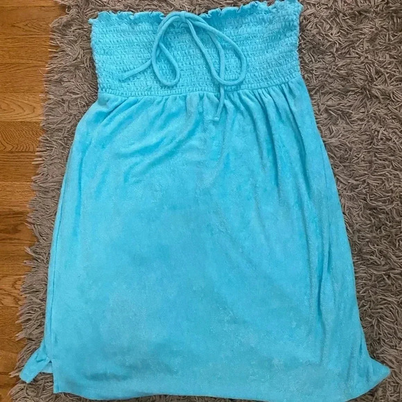 Women's Sleeveless Smocked Terry Convertible Dress - Wild Fable™ - Picture 2 of 9